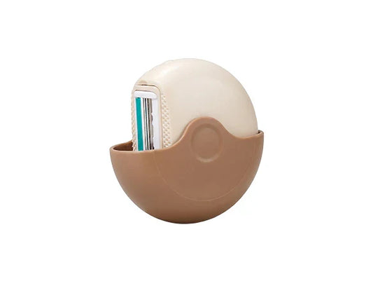 Portable 3-Layer Hair Shaver with Rotating Cover